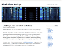 Tablet Screenshot of blog.pelleys.com